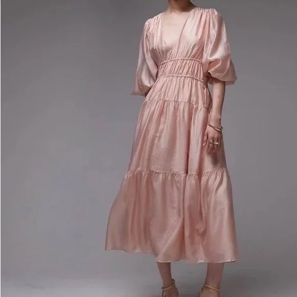 & Other Stories Pink Maxi Dress - Picture 6 of 6